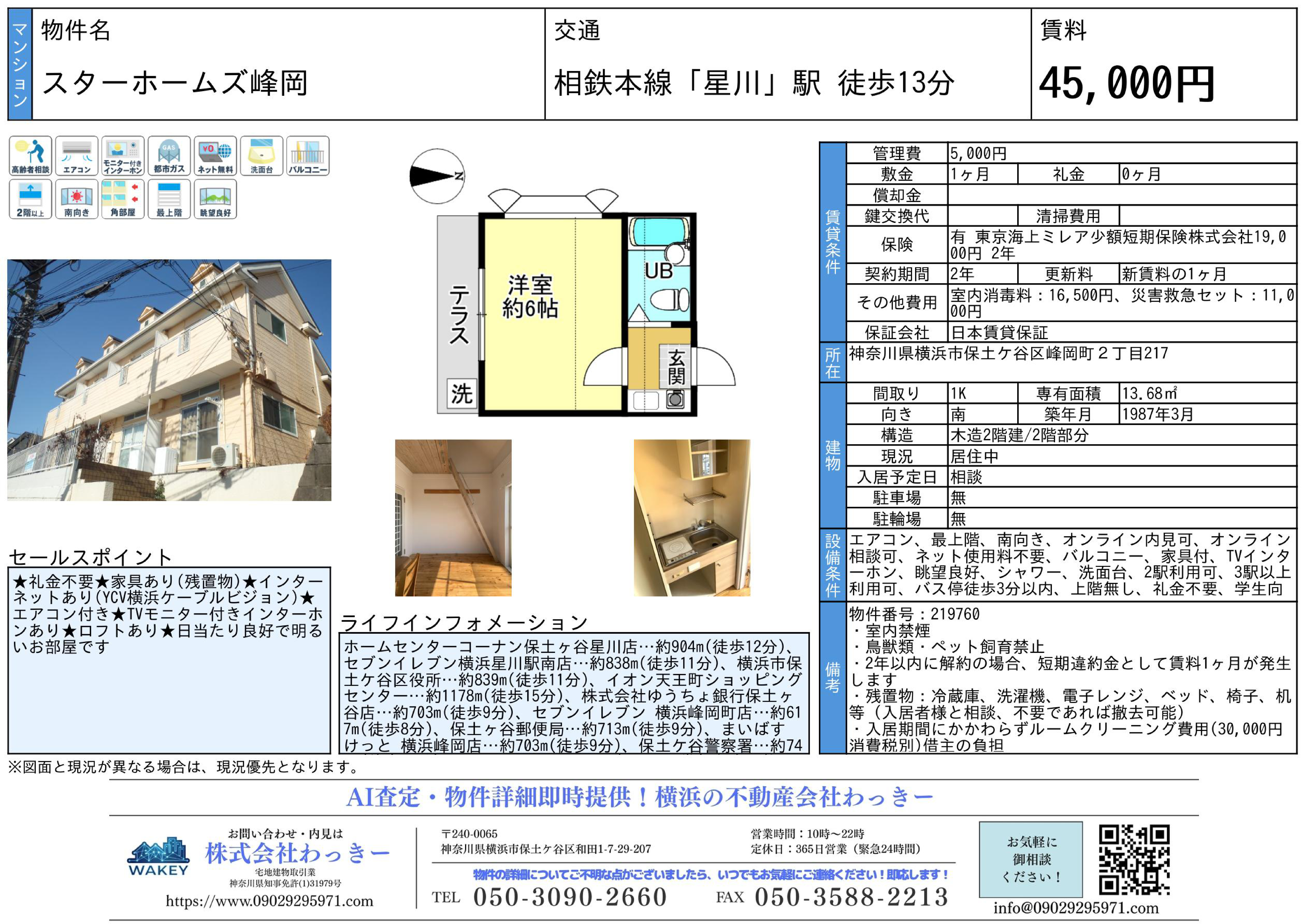 スターホームズ峰岡